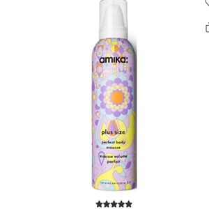 Amika Plus Size Perfect Body Mousse - Purple and Yellow Design